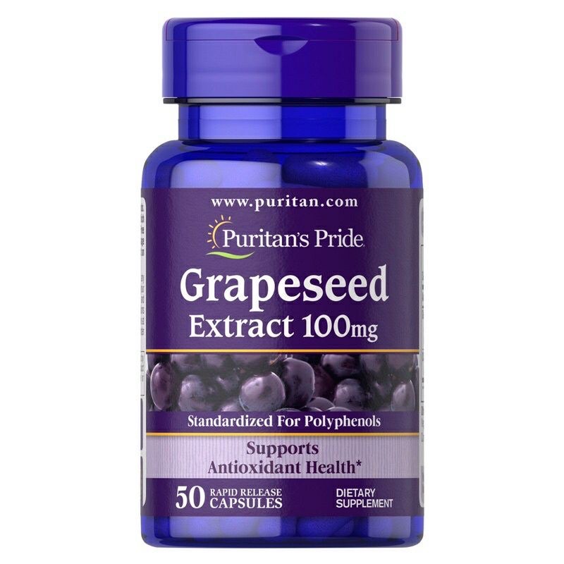 Viên uống đẹp da, chống lão hoá Grapeseed Extract 100mg