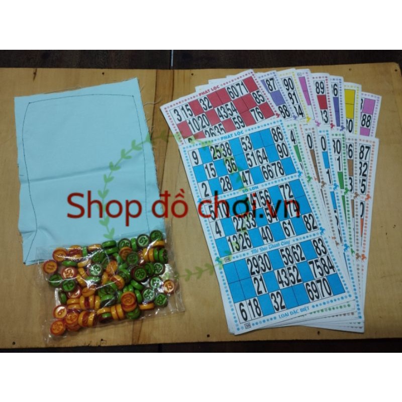 Bộ Cờ Lô Tô Quân Cờ Bằng Nhựa Đẹp