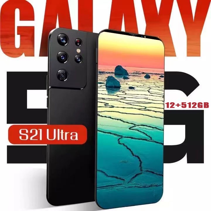 Điện Thoại S21 Ultra di động mới tinh nguyên bản 2022 HD màn hình lớn Video hỗ trợ trò chơi 5G Máy ảnh HD giảm COD