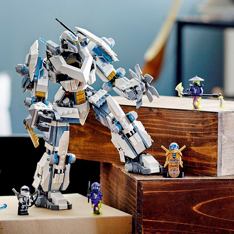 Đồ chơi Lắp ráp Mô hình Zane's Titan Mech Battle 19003 840pcs