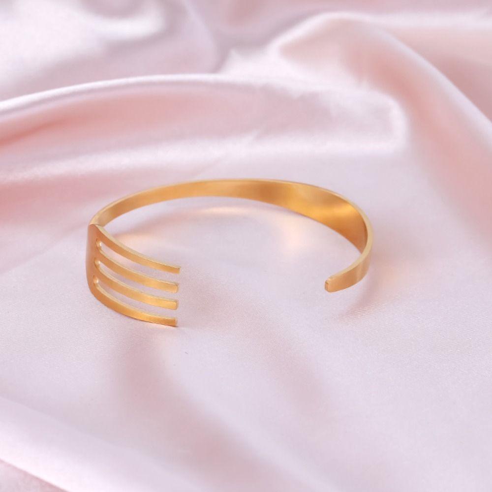 Vòng Đeo Tay Dạng Mở WMES15H Phong Cách Retro Sang Trọng Sáng Tạo Dành Cho Nữ