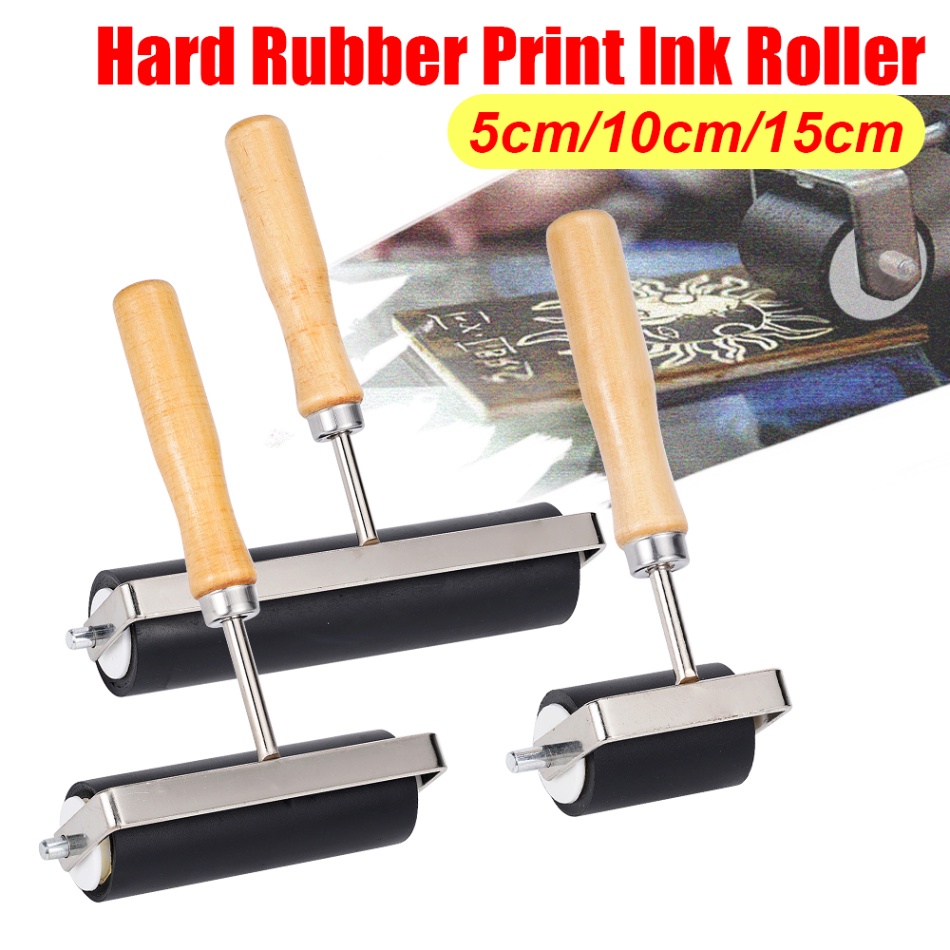 Cây Lăn Sơn Bằng Cao Su Cứng 5 / 10 / 15cm Chuyên Nghiệp