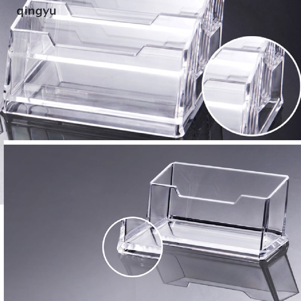 Giá Nhựa acrylic Trong Suốt Trưng Bày Thẻ Danh Thiếp Để Bàn