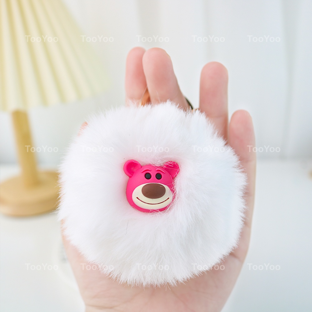 Móc khóa cục bông Gấu dâu Lotso dễ thương cute TY0333