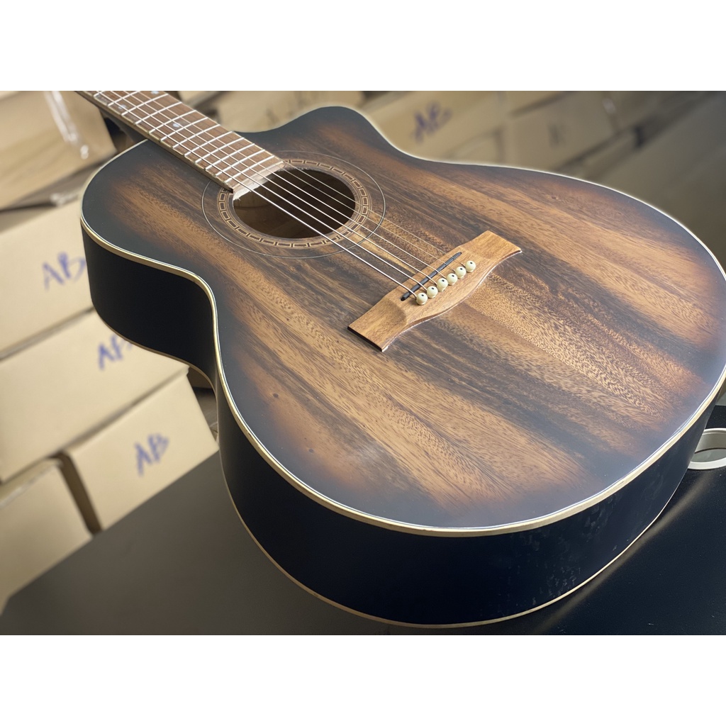 Đàn Guitar Acoustic Chính Hãng Mã AS1 Pro Gỗ Điệp Nguyên Tấm