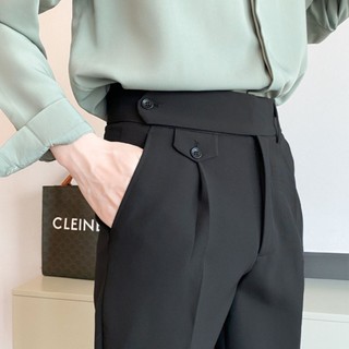 Quần Tây Nam Quần Âu Nam Dáng Ôm Baggy Không Bai -  Không Xù Phong Cách Lịch Lãm Sang Trọng Hàn Quốc QD304