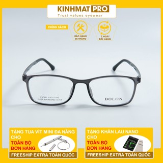 Gọng kính cận nam nữ nhựa Ultem dẻo Bolon P97627 | Kính mắt Pro