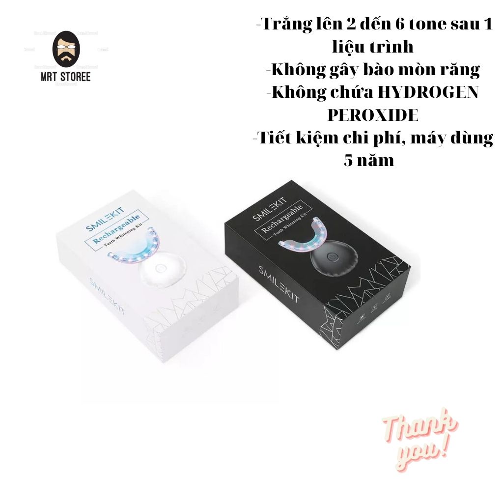 Máy làm trắng răng SMILEKIT SENSITIVE S5 - Máy tẩy trắng răng không ê buốt