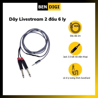 Dây Livestream SmartBuy 2 đầu 6ly DIY