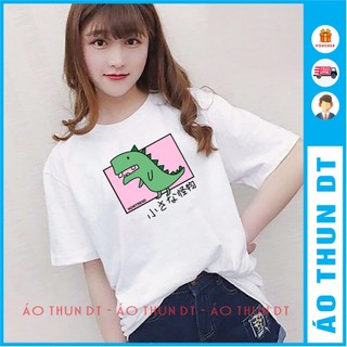 Áo tay lỡ màu hồng phấn, trắng