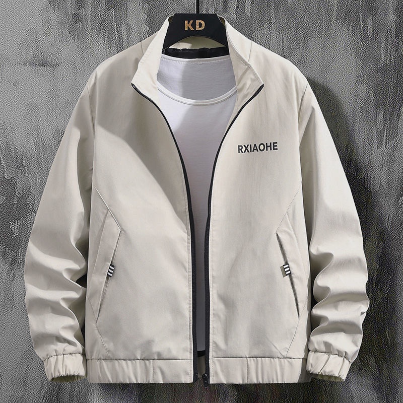 Áo Khoác Cổ Đứng Dáng Ôm Thời Trang Xuân Thu 2023 Cho Nam Trung Niên áo khoác áo khoác nam áo khoác dạ khoác jacket áo khoác gió nam áo khoác dù nam áo khoác dạ nam nam áo khoát nam áo khoác nam hàn quốc áo khoác nỉ nam