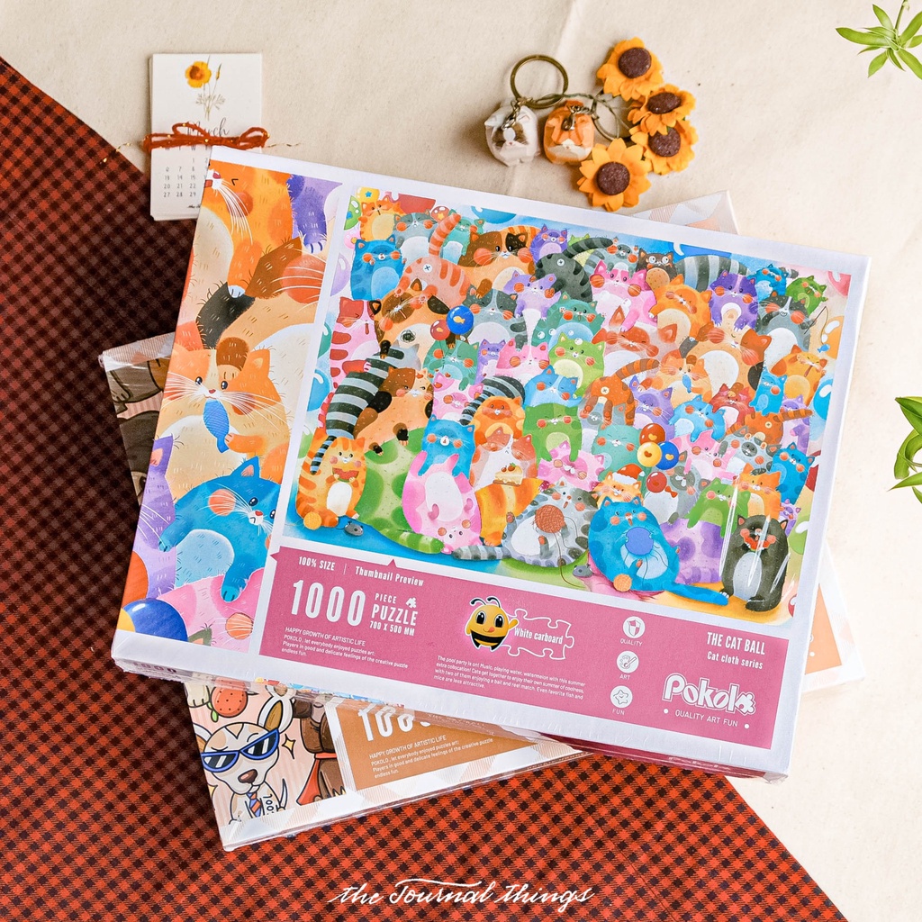 Puzzle 1000pcs Art Pokolo Deluxe