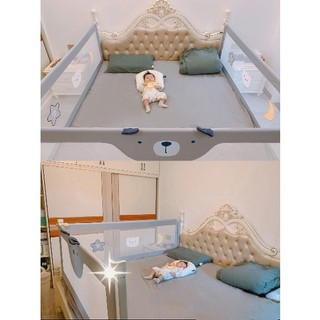Combo 2 thanh chắn giường (1m6+2m) , (2m+1m8), 2m+2m2