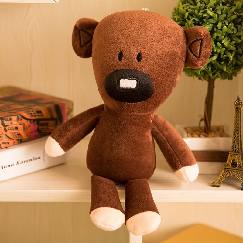 HYC Humey thú nhồi bông Bean plus Chảo Chiên Đậu Hà Lan Hình Gấu teddy Dễ Thương Nhập Khẩu 30/40/50cm