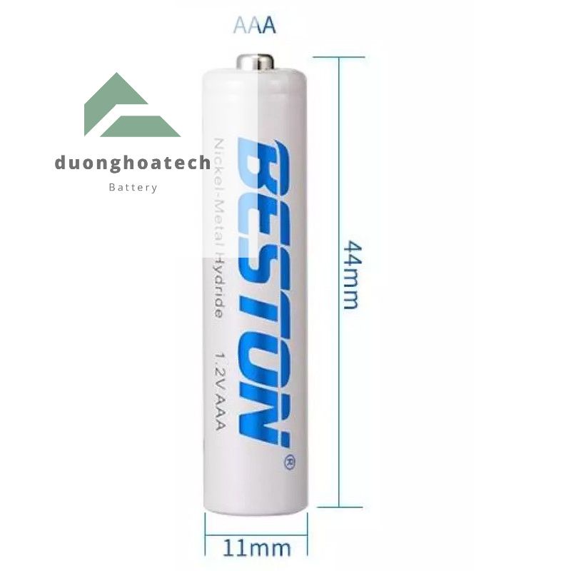Combo 4 Viên Pin Sạc BESTON AAA 1300mAh 1.2V - HÀNG CÔNG TY CHÍNH HÃNG