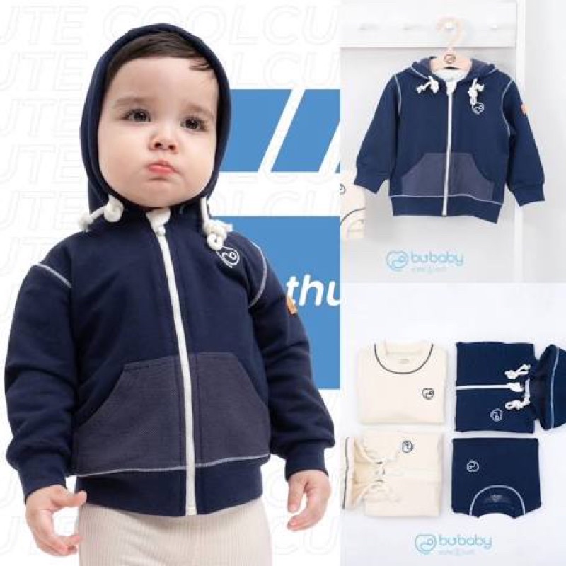 Bubaby - Áo khoác có mũ cho bé