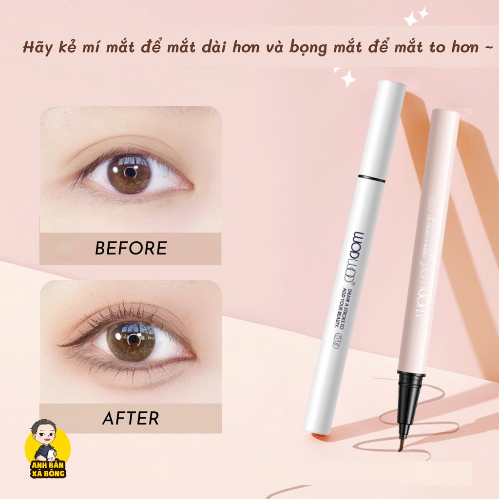 Bút Kẻ Bọng Mắt WODWOD Bling Big Eye Silkworm Eye Pencil W882