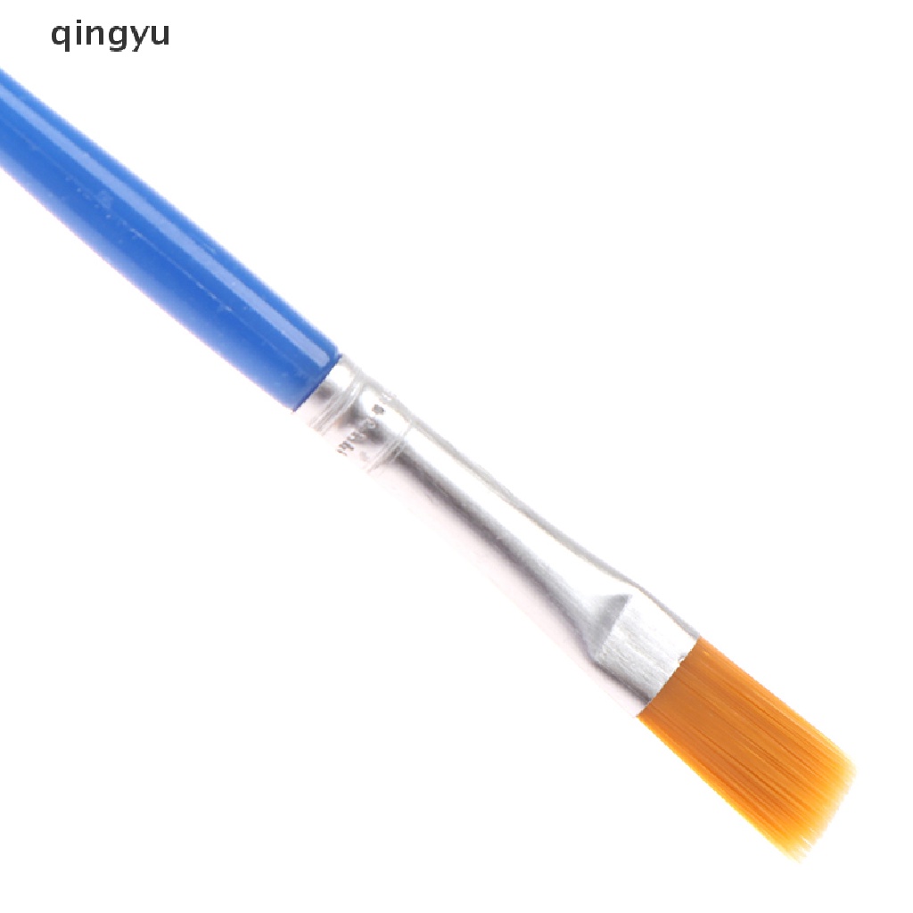 Qingyu Bộ 50 Cọ Sơn Phẳng Với Lông Nylon Nhỏ Cho Chi Tiết Paing PLI