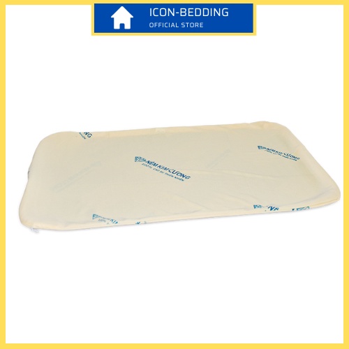 Gối Đôi Cao Su Thiên Nhiên Kim Cương 39x117x10cm, Gối Dài Chính Hãng By Icon-Bedding