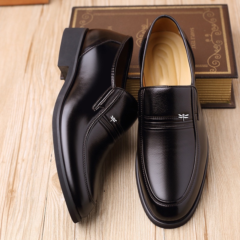 Giày tây nam da bò cao cấp tăng chiều cao 7 cm đế khâu 100% , đế cao su non đi rất êm và mềm , da bò 100% BH 2 năm