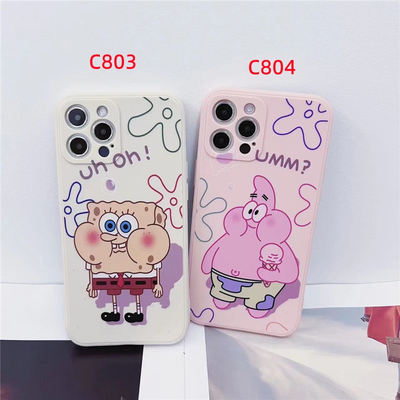 Ốp điện thoại mềm in họa tiết xinh xắn cho iPhone 6S 6 7 8 Plus X XS Max XR 11 Pro Max