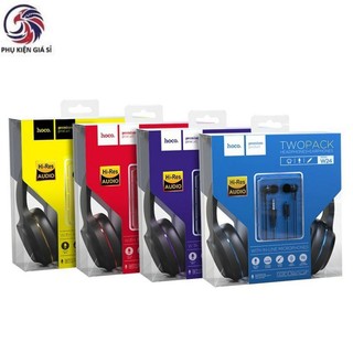 Tai headphone kèm tai nghe dây hoco w24, âm bass đỉnh cao