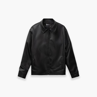 Áo khoác da nam dewens, chất liệu da pu nhập khẩu bảo hành 24 tháng / jacket da