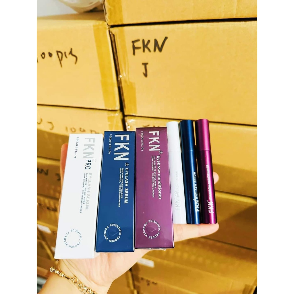 Bộ 3 Dưỡng Mi Mày FKN Chính Hãng