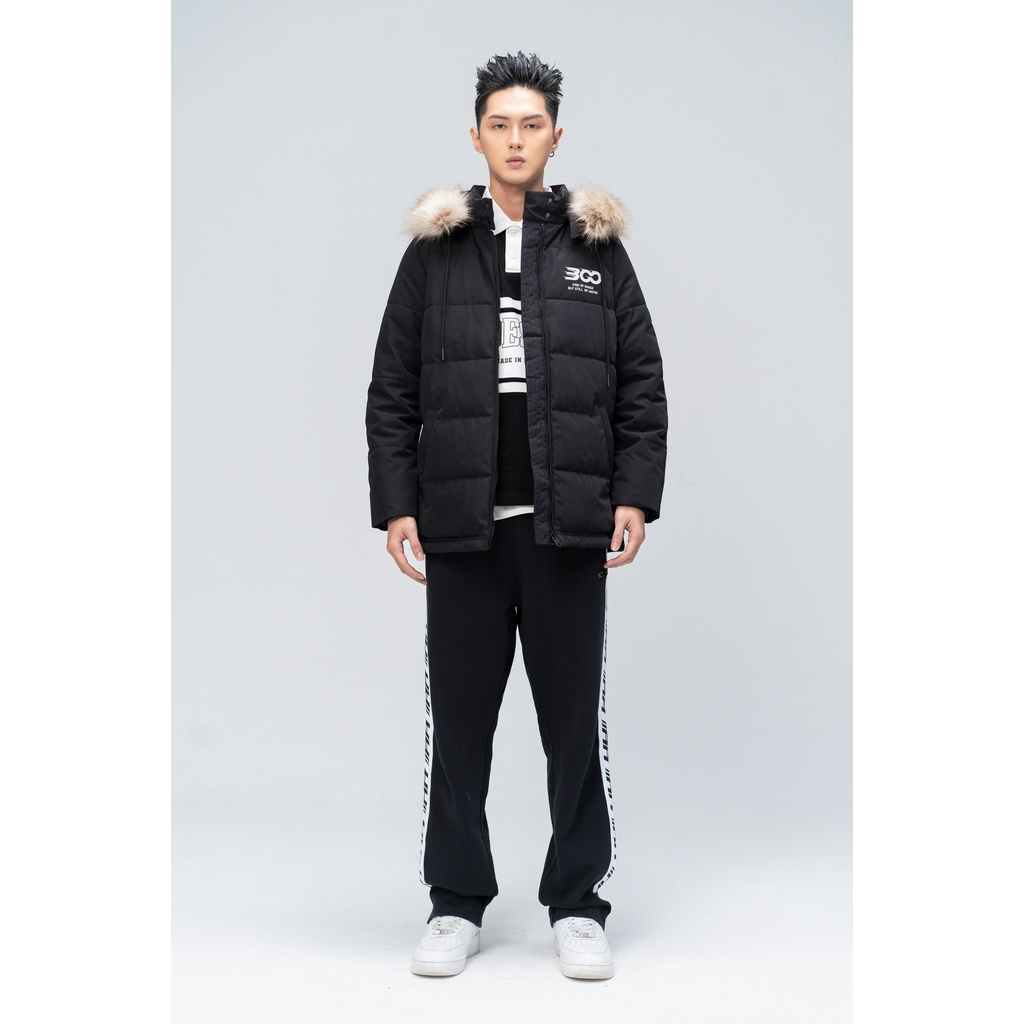 Áo Parka Unisex BOO Dáng Rộng Đính Patch BOO Essentials