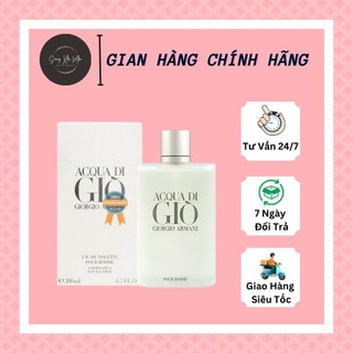 Nước hoa giò trắng chiết 10ml - aqua di gio