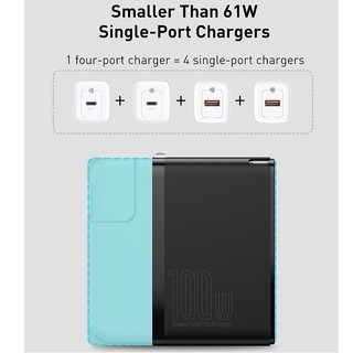 củ sạc Baseus 100W GaN2 Pro sạc cho macbook (GAN100U)