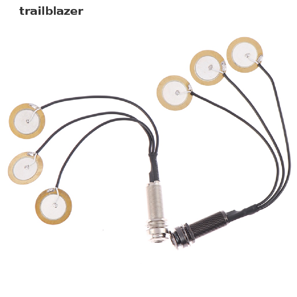 Pickup Tiếp Xúc trailblazer Piezo 3 Đầu Cắm Chuyên Dụng Cho Kalimba UIO