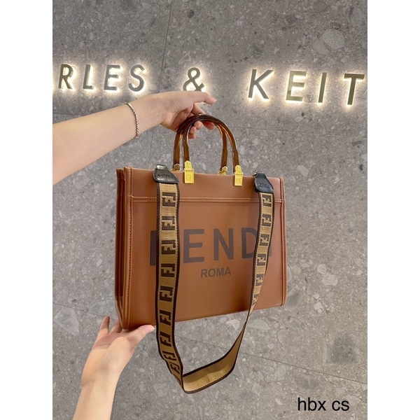 Túi cầm tay đeo chéo công sở Phen đì quai nhựa quai dù hoạ tiết