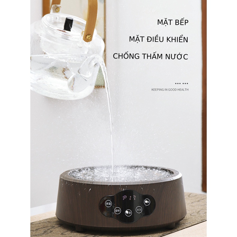 Bếp điện hồng ngoại thông minh mini chuyên pha trà 1300W