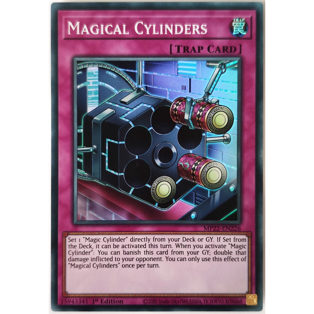 [Thẻ Yugioh] Magical Cylinders |EN| Super Rare