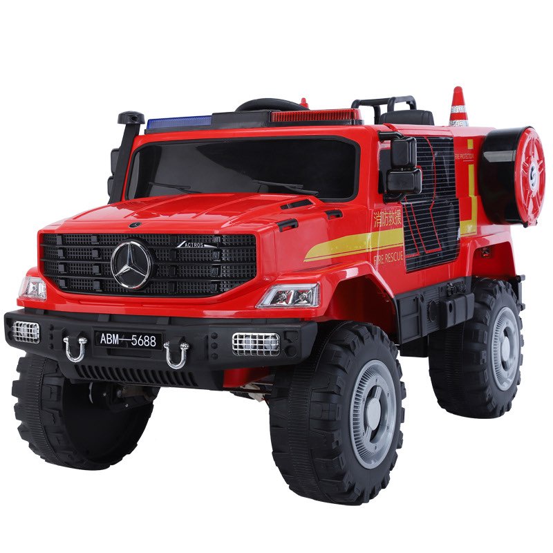 Xe ô tô điện cảnh sát cho bé 2 chỗ ngồi ABM 5688
