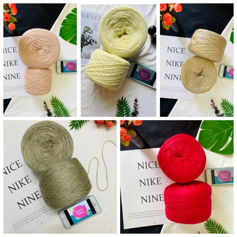 Len AC Nhật  - Len mềm, ấm, đan móc áo, khăn mùa thu đông