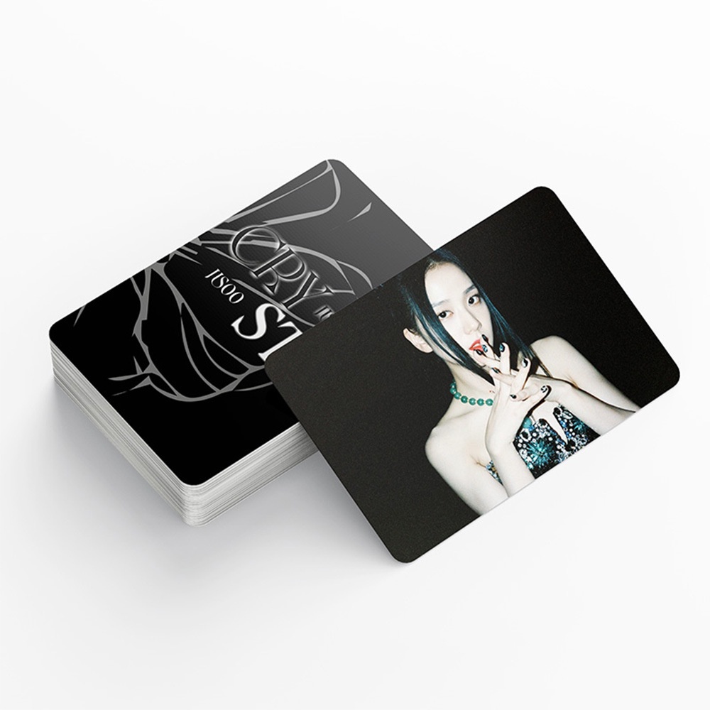 Hộp 55 Card Jisoo Crysta Blackpink Lomo Jisoo Crysta