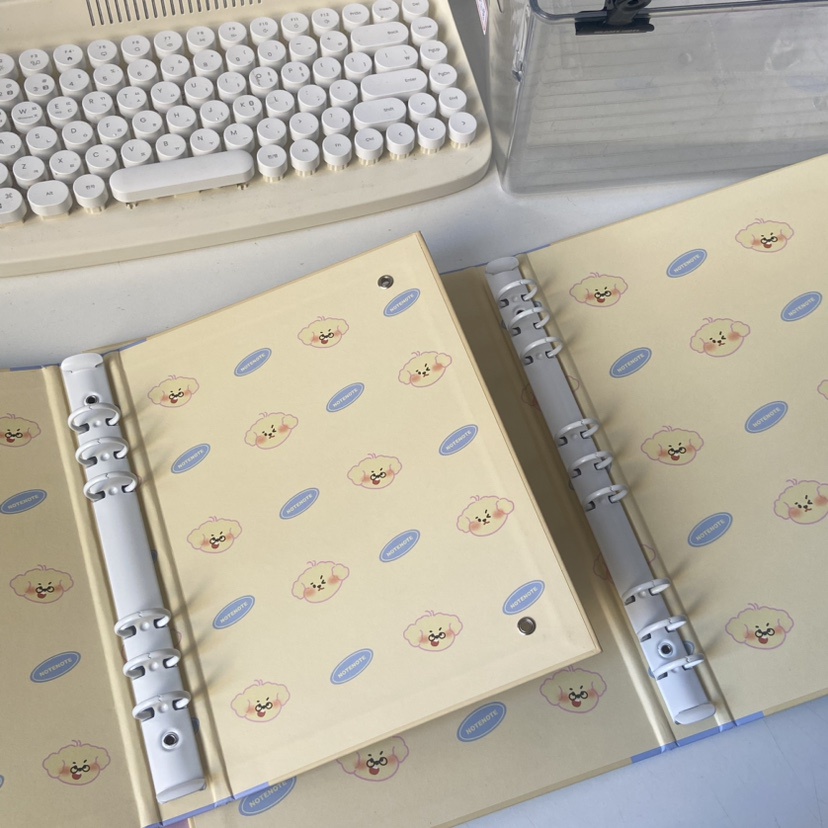 Binder A4/A5 6 rings O - Binder sổ lưu trữ ảnh album/card anime/card bo góc Kpop