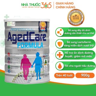 Sữa Bột Hoàng Gia Úc AGED CARE FORMULA Bổ Sung Dinh Dưỡng Cho Người Trên 40 Tuổi 900g