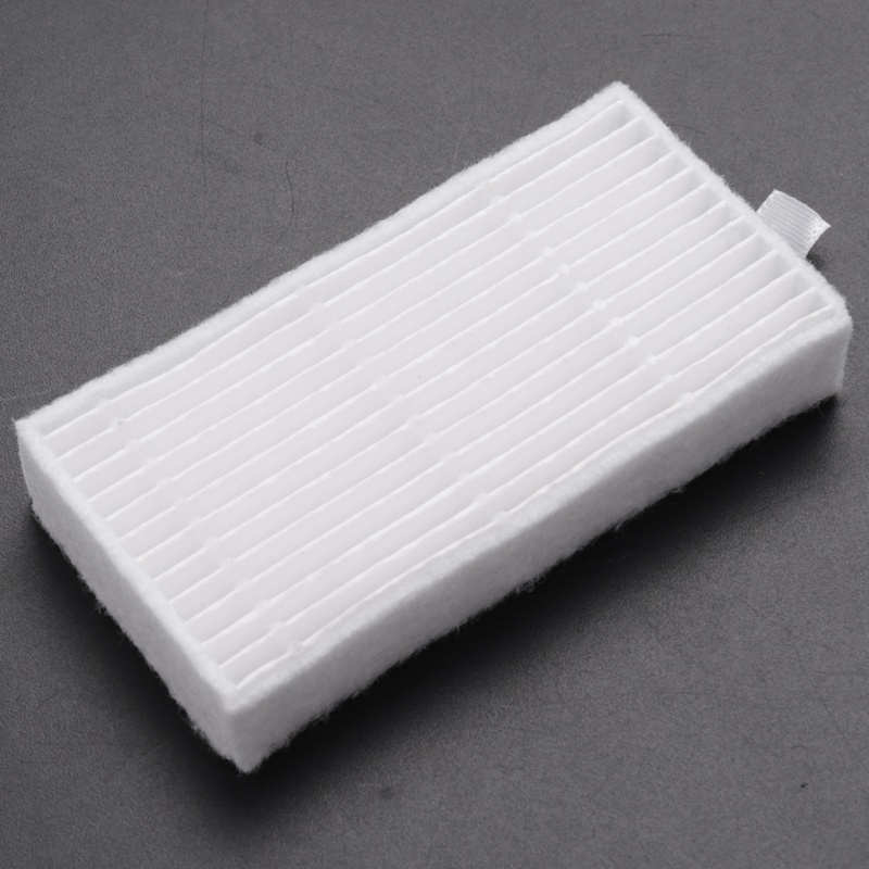 Bộ 10 Bàn Chải Bên + 5 Bộ Lọc Hepa + 5 Khăn Lau + 10 Miếng Dán Thay Thế Cho Robot Hút Bụi ILIFE V3 V3s V5 V5s V5s pro