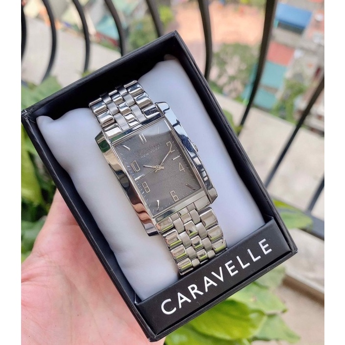 ĐỒNG HỒ NAM CARAVELLA BY BULOVA MẶT VUÔNG