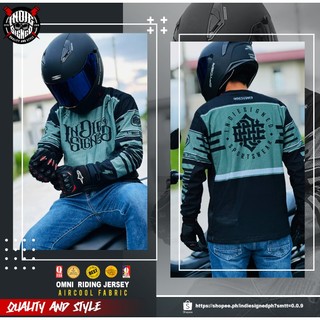 Indiesigned OMNI Áo đi xe máy dài tay / Áo xe đạp dài tay