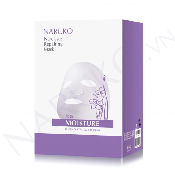 [Naruko_Hộp 10 miếng] - Mặt nạ phục hồi Naruko Narcissus Repairing Mask - Hoa Thủy Tiên (Bản Đài) 25