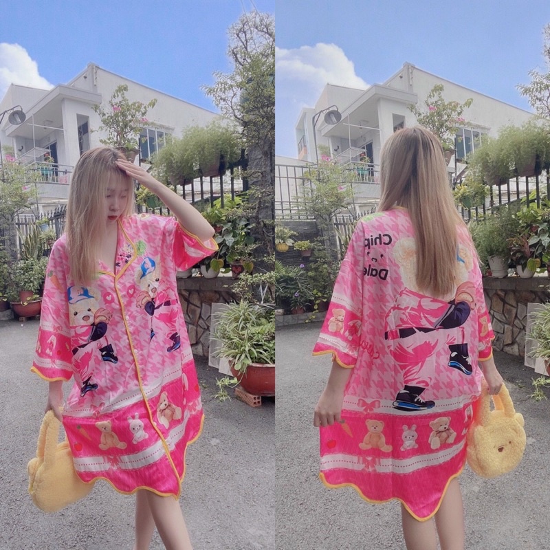 ĐẦM NGỦ LỤA MÁT FREESIZE DƯỚI 80KG