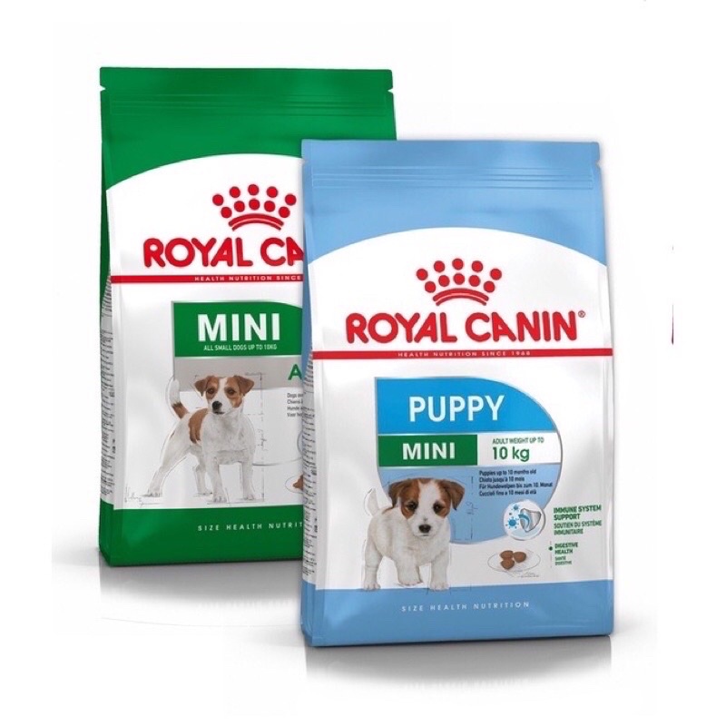 Royal canin mini puppy adult hạt cho chó túi 2kg