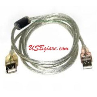 Cáp usb nối dài một đầu đực 1 đầu cái chống nhiễu 1.5m