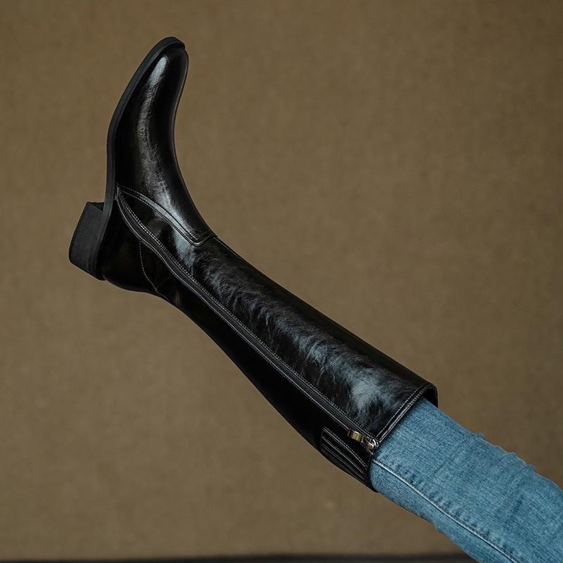 Boots Martin Cổ Cao Phong Cách Anh Quốc SIZE 37