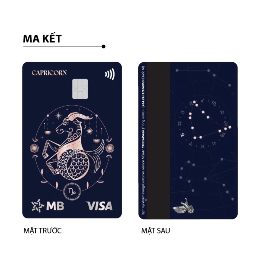 Thẻ Hi Collection MB Bộ sưu tập cung hoàng đạo