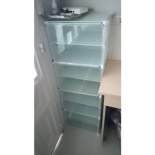 KỆ TỦ ĐỰNG BOOT,GIÀY CAO CỔ BẰNG NHỰA LẮP GHÉP ĐA NĂNG